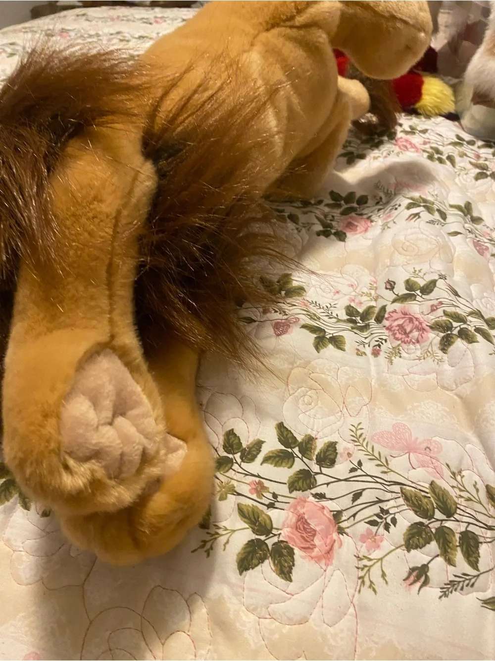 Plush Lion Douglas -The Cuddle Toy Brown and Golden Mane